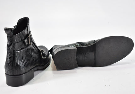 Piedro Miralles Damen Stiefelette Boots EUR 37 Nr. 24-M 4235-Schuh-Gebraucht-secondhand
