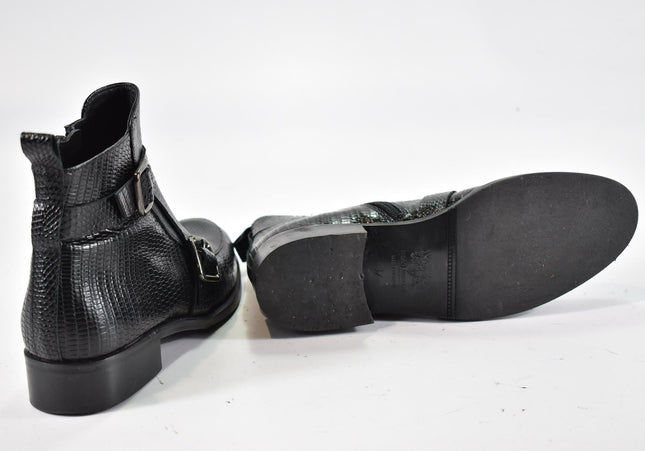 Piedro Miralles Damen Stiefelette Boots EUR 37 Nr. 24-M 4235-Schuh-Gebraucht-secondhand