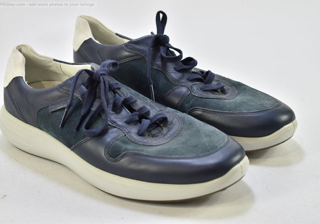 Ecco Herren Halbschuhe Freizeitschuhe EUR 48 Nr. 25-T 1640-gebrauchte Schuhe-Second hand-SchuhGebraucht