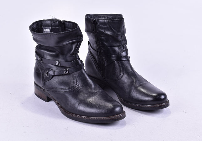5th Avenue Damen Stiefelette Boots EUR 37 Nr. 24-M 4740-Schuh-Gebraucht-secondhand