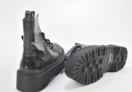 Boohoo Damen Stiefelette Boots EUR 38 Nr. 24-J 3550-Schuh-Gebraucht-secondhand