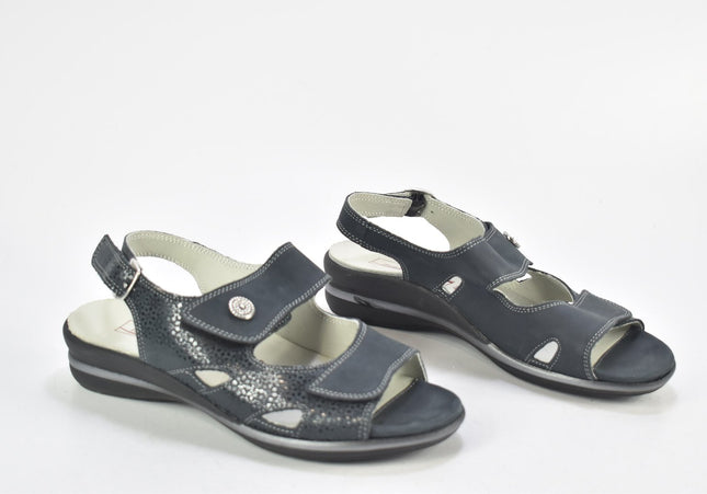 Medicus Damen Sandale Sandalette UK 5 Nr. 24-SD 1280-Schuh-Gebraucht-secondhand