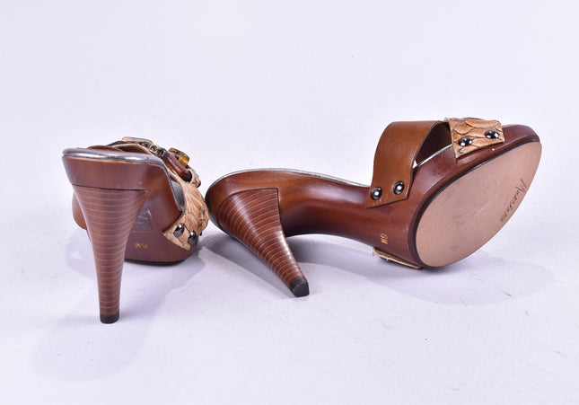 Marciano Damen Sandale Pantolette US 6 Nr. 24-SD 395-Schuh-Gebraucht-secondhand
