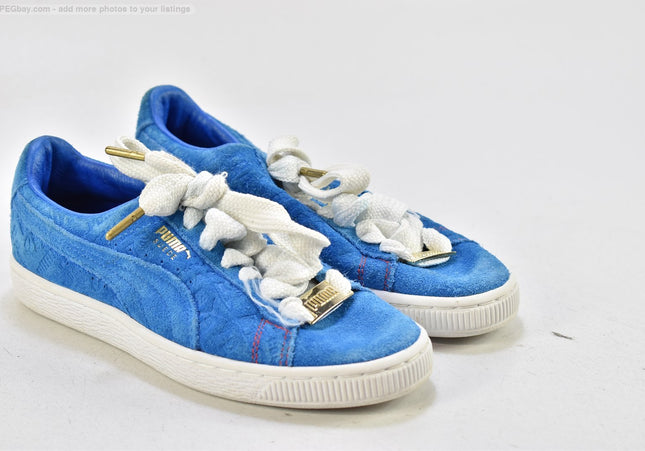 Puma Suede Damen Sportschuhe Sneaker EUR 36 Nr. 25-M 1664-Schuh-Gebraucht-secondhand