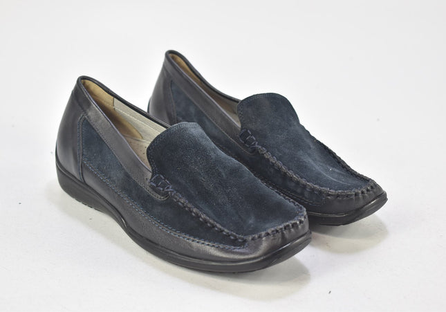 Waldläufer Damen Halbschuhe Slipper Ballerinas UK 4,5 Nr. 24-A 3896-Schuh-Gebraucht-secondhand