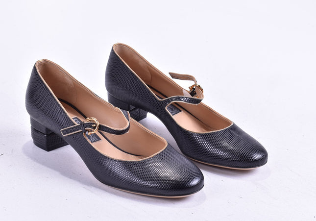 Salvatore Ferragamo Damen Pumps High Heels US 8,5 Nr. 24-Y 1652-Schuh-Gebraucht-secondhand