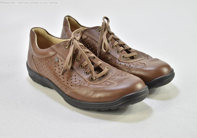 Finn Comfort Herren Halbschuhe Freizeitschuhe UK 8,5 Nr. 25-T 1642-gebrauchte Schuhe-Second hand-SchuhGebraucht