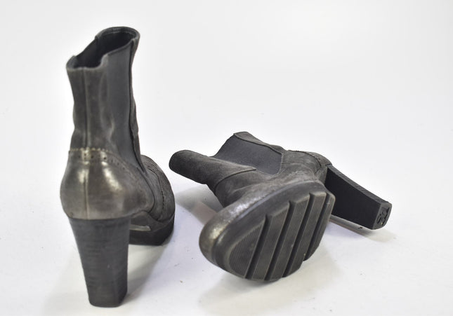 Paul Green Damen Stiefelette Boots UK 5 Nr. 24-A 3397-Schuh-Gebraucht-secondhand
