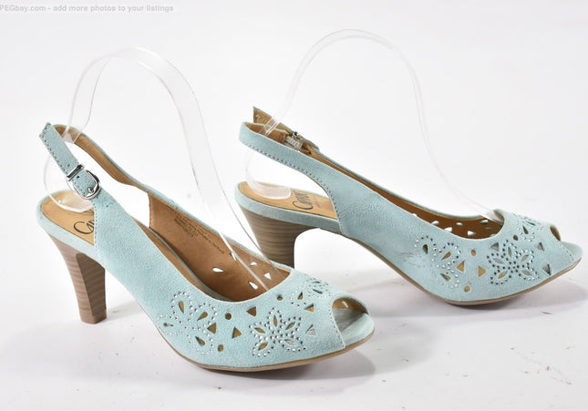 Caprice Damen Sandale Sandalette UK 4,5 Nr. 25-S 3573-SchuhGebraucht