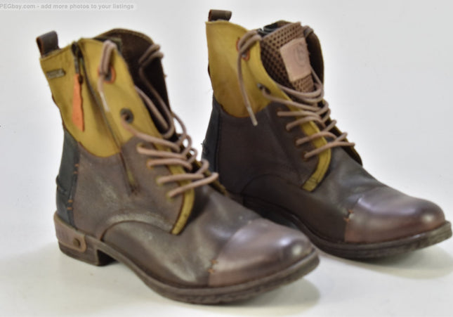 Bugatti Damen Stiefelette Boots EUR 36 Nr. 25-B 580-second hand-gebrauchte Schuhe-SchuhGebraucht