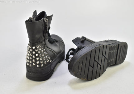 Crime London  Damen Stiefelette Boots  SL 24,5cm Nr. 25-B 4364