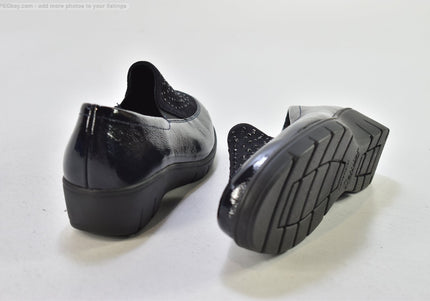 Semler  Damen Halbschuhe Slipper Ballerinas  UK 7 Nr. 26-G 154