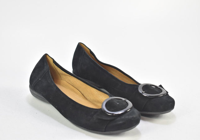 Gabor Damen Halbschuhe Slipper Ballerinas UK 5,5 Nr. 24-J 2612-Schuh-Gebraucht-secondhand