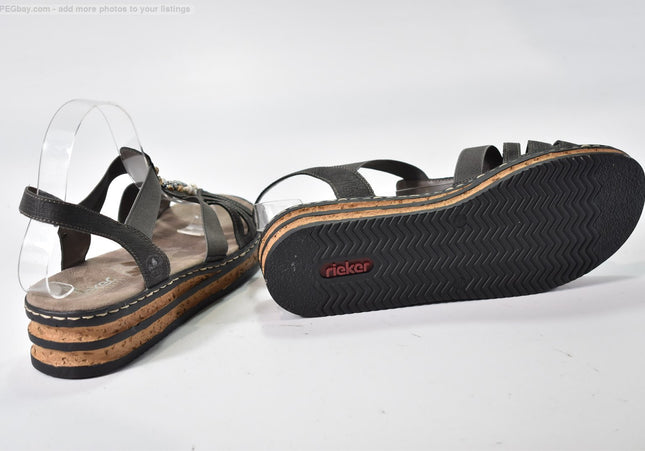 Rieker  Damen Sandale Sandalette  EUR 41 Nr. 26-S 1417
