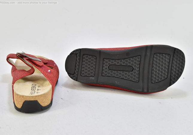Helvesko Damen Sandale Pantolette EUR 36 Nr. 25-S 1863-SchuhGebraucht