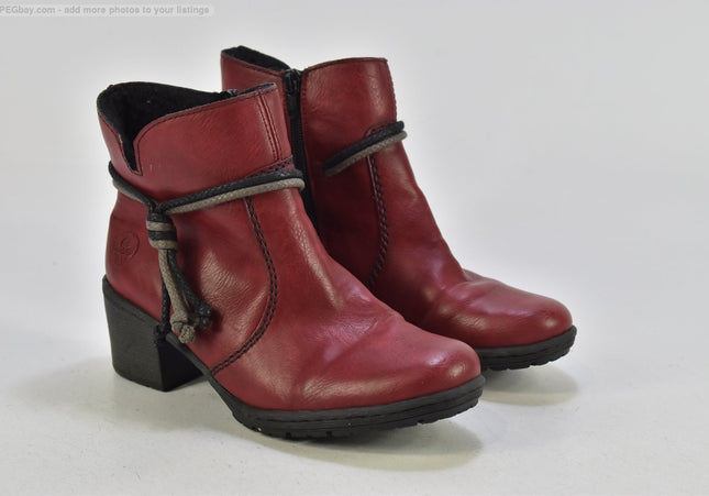Rieker  Damen Stiefelette Boots  EUR 37 Nr. 25-B 3160