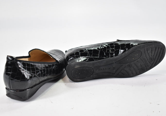 Hassia Damen Halbschuhe Slipper Ballerinas UK 3,5 Nr. 24-A 1343-Schuh-Gebraucht-secondhand