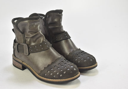 Rieker Damen Stiefelette Boots EUR 37 Nr. 24-B 728-Schuh-Gebraucht-secondhand