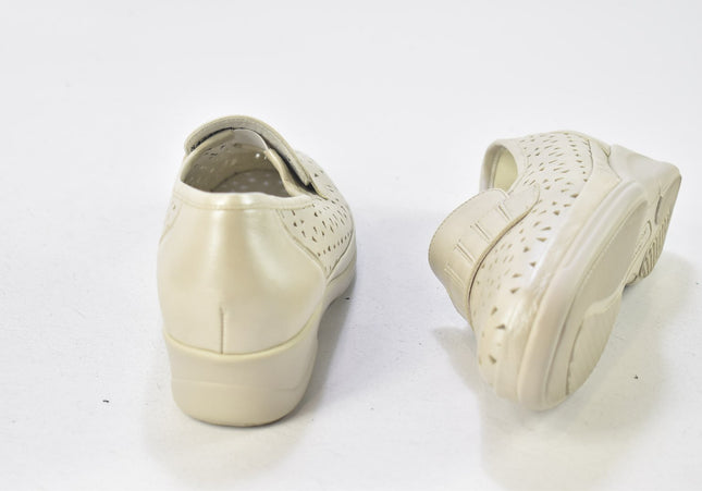 Waldläufer Damen Halbschuhe Slipper Ballerinas UK 4,5 Nr. 24-P 1490-Schuh-Gebraucht-secondhand