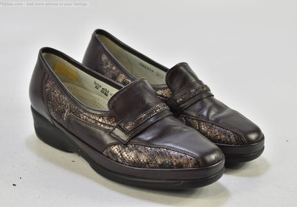 Waldläufer  Damen Halbschuhe Slipper Ballerinas  UK 6,5 Nr. 25-O 1613