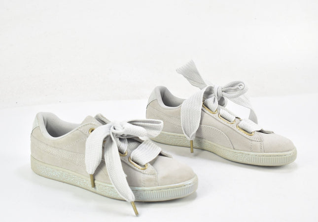 Puma Suede Damen Sportschuhe Sneaker EUR 37,5 Nr. 24-J 1266-Schuh-Gebraucht-secondhand