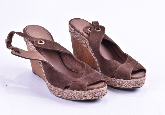 Geox Damen Sandale Sandalette EUR 39,5 Nr. 24-SD 2508-Schuh-Gebraucht-secondhand