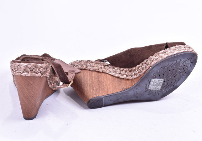 Geox Damen Sandale Sandalette EUR 39,5 Nr. 24-SD 2508-Schuh-Gebraucht-secondhand