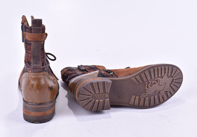 Mustang Damen Stiefelette Boots EUR 36 Nr. 24-A 144-Schuh-Gebraucht-secondhand