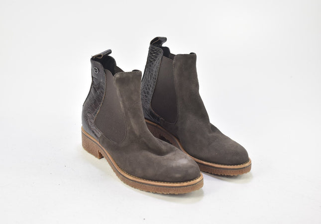 Tamaris Damen Stiefelette Boots EUR 37 Nr. 24-Y 1053-Schuh-Gebraucht-secondhand