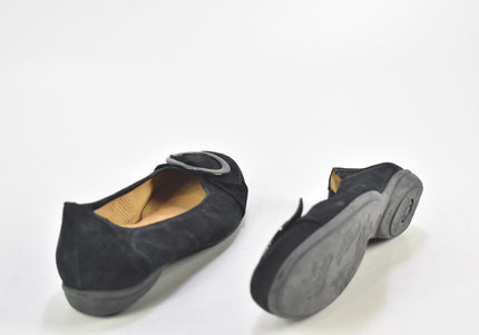 Gabor Damen Halbschuhe Slipper Ballerinas UK 5,5 Nr. 24-J 2612-Schuh-Gebraucht-secondhand