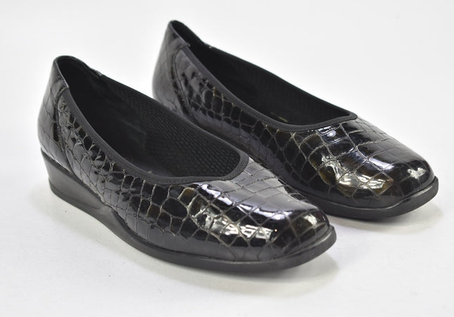 Waldläufer Damen Halbschuhe Slipper Ballerinas SL 24,5 cm Nr. 23-M 3705-Schuh-Gebraucht-secondhand