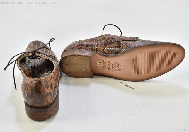 Pratesi Damen Halbschuhe Freizeitschuhe EUR 39 Nr. 25-A 283-Schuh-Gebraucht-secondhand