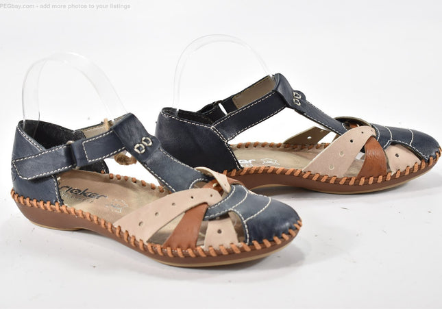 Rieker Damen Sandale Sandalette EUR 38 Nr. 25-S 3542-SchuhGebraucht
