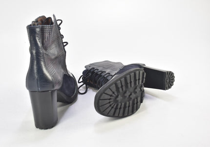 Hispanitas Damen Stiefelette Boots EUR 37,5 Nr. 24-J 3559-Schuh-Gebraucht-secondhand