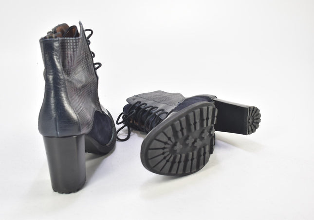 Hispanitas Damen Stiefelette Boots EUR 37,5 Nr. 24-J 3559-Schuh-Gebraucht-secondhand