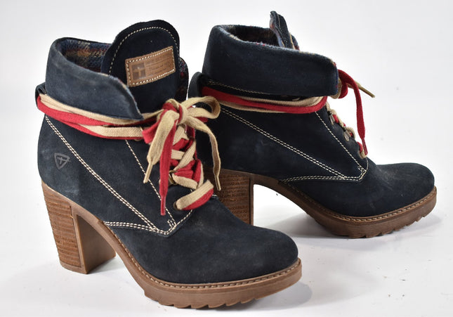Tamaris Damen Stiefelette Boots EUR 39 Nr. 24-M 4246-Schuh-Gebraucht-secondhand