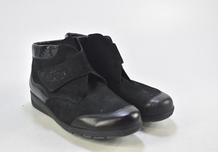Waldläufer Damen Stiefelette Boots UK 8,5 Nr. 24-B 4181-Schuh-Gebraucht-secondhand
