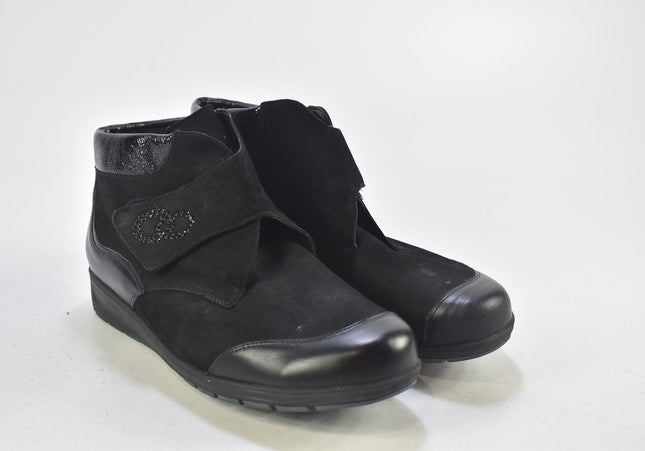 Waldläufer Damen Stiefelette Boots UK 8,5 Nr. 24-B 4181-Schuh-Gebraucht-secondhand