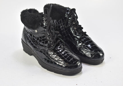 Rohde Damen Stiefelette Boots UK 6,5 Nr. 24-A 3405-Schuh-Gebraucht-secondhand