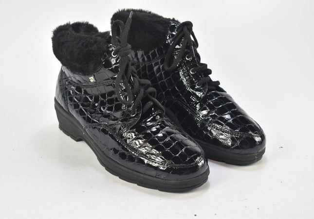 Rohde Damen Stiefelette Boots UK 6,5 Nr. 24-A 3405-Schuh-Gebraucht-secondhand