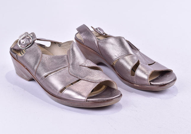 Waldläufer Damen Sandale Sandalette UK 7 Nr. 24-SD 1054-Schuh-Gebraucht-secondhand
