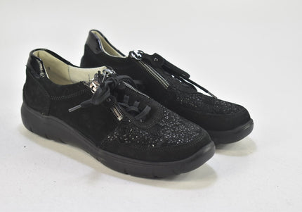 Waldläufer  Damen Halbschuhe Freizeitschuhe  UK 4,5 Nr. 24-N 2967