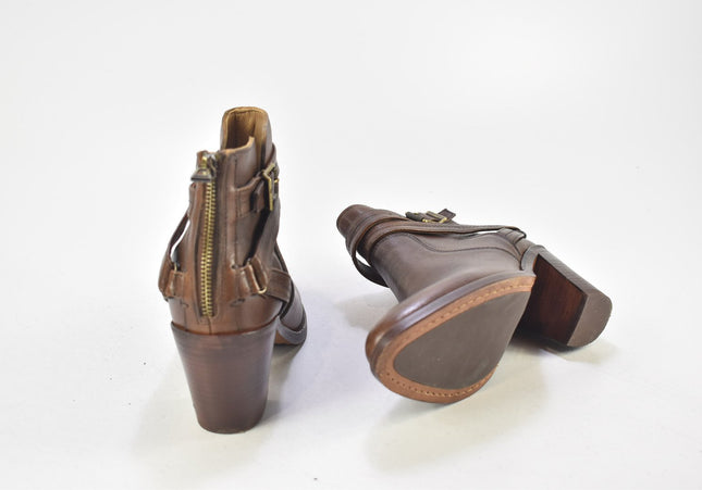 Belstaff Damen Stiefelette Boots EUR 38 Nr. 24-Y 1054-Schuh-Gebraucht-secondhand