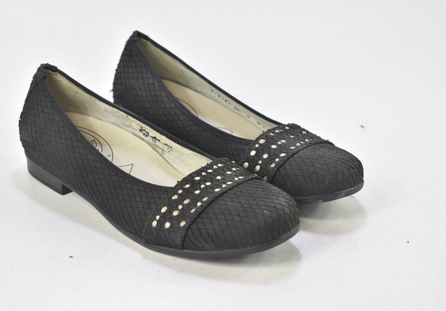 Waldläufer Damen Halbschuhe Slipper Ballerinas UK 5 Nr. 24-P 1494-Schuh-Gebraucht-secondhand