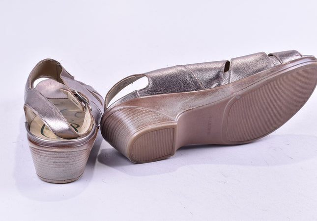 Waldläufer Damen Sandale Sandalette UK 7 Nr. 24-SD 1054-Schuh-Gebraucht-secondhand