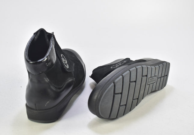 Waldläufer Damen Stiefelette Boots UK 8,5 Nr. 24-B 4181-Schuh-Gebraucht-secondhand