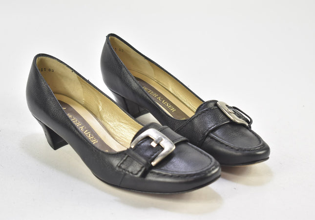 Peter Kaiser Damen Pumps High Heels UK 4 Nr. 24-F 3336-Schuh-Gebraucht-secondhand