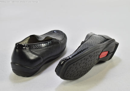 Waldläufer  Damen Halbschuhe Slipper Ballerinas  UK 4,5 Nr. 25-O 2554