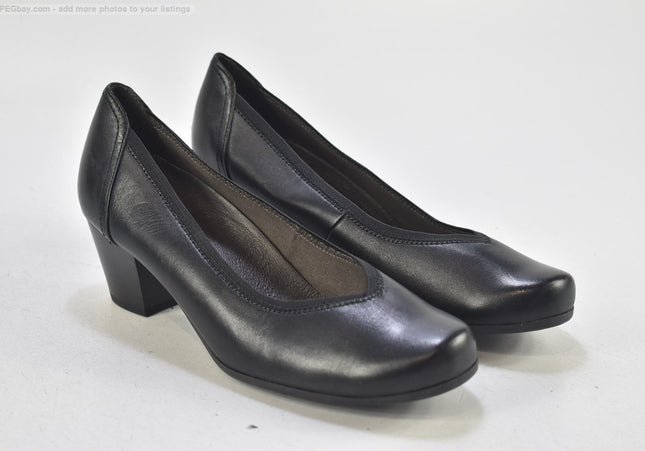 Mona Damen Pumps High Heels UK 5,5 Nr. 25-M 353-Schuh-Gebraucht-secondhand