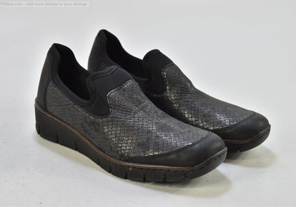 Rieker  Damen Halbschuhe Slipper Ballerinas  EUR 38 Nr. 25-O 2137